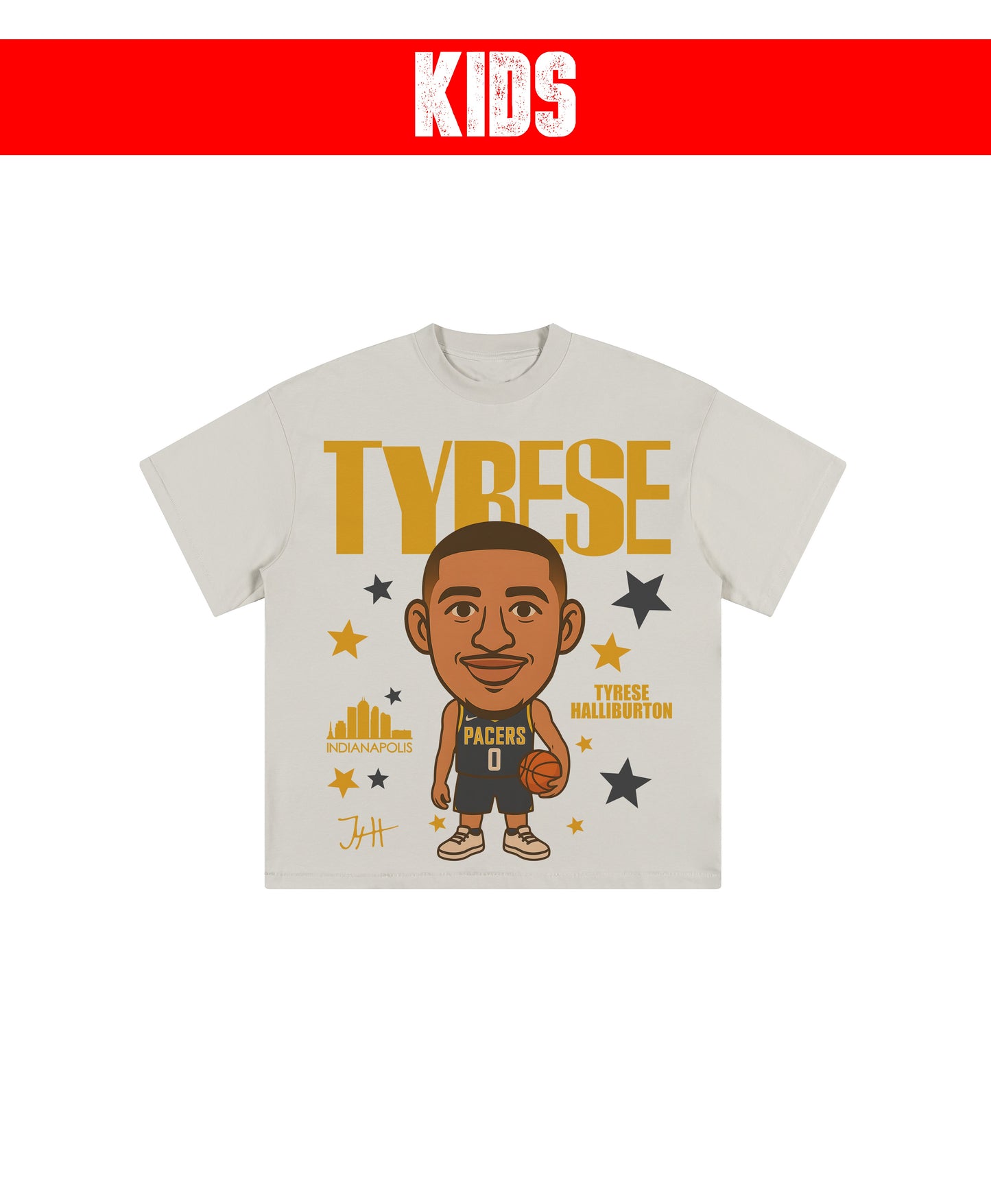 HALIBURTON CARTOON KIDS TEE - clothing by TeeHivey.com (Image 2)