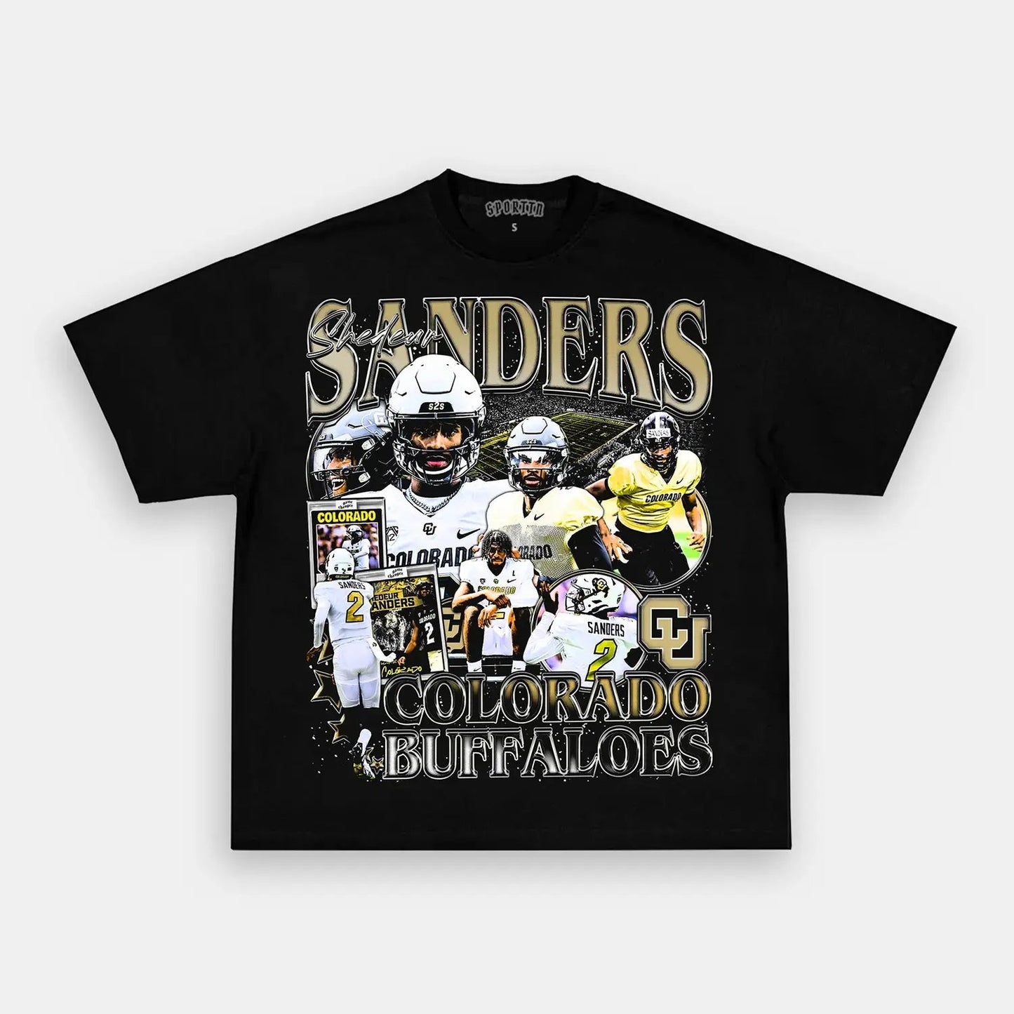 SHEDEUR SANDERS TEE - clothing by TeeHivey.com (Image 1)