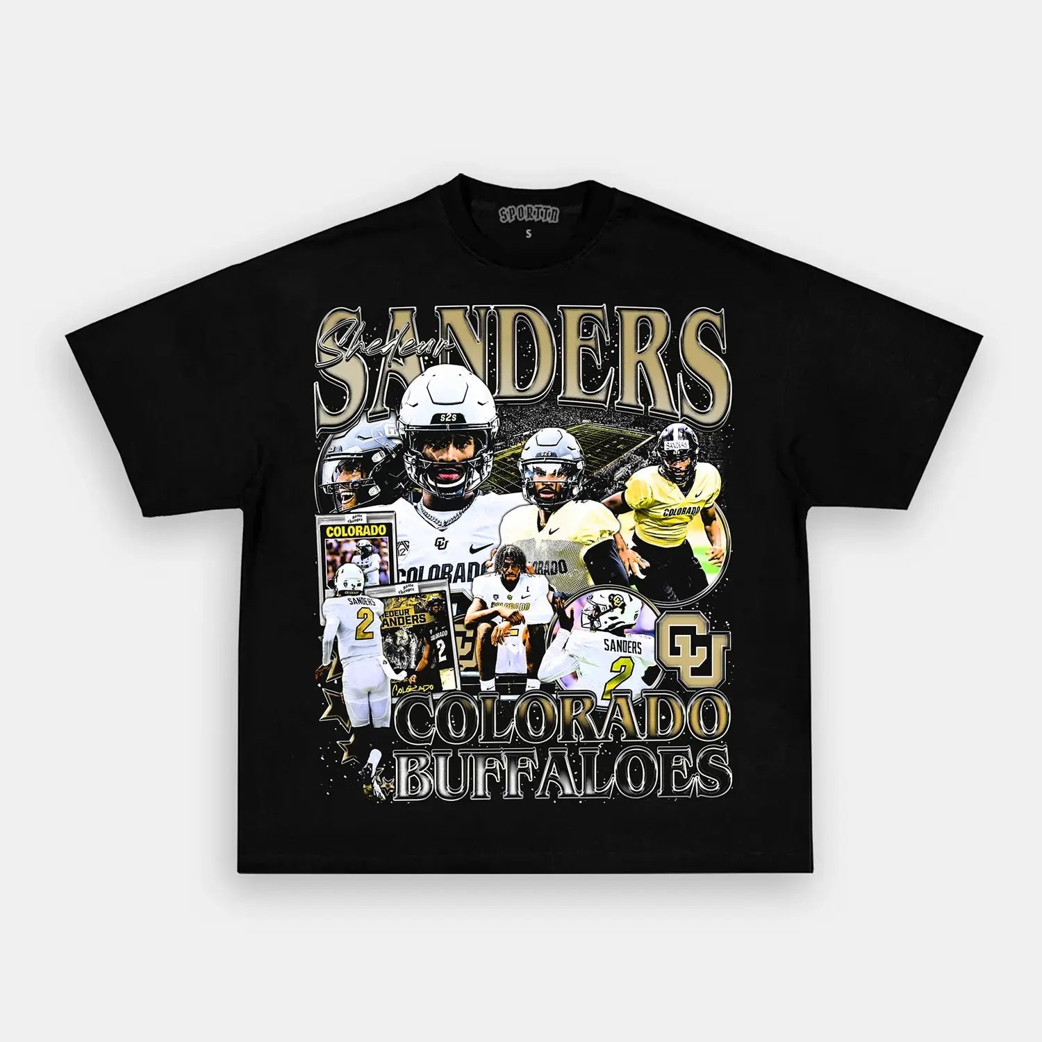 SHEDEUR SANDERS TEE - clothing by TeeHivey.com (Image 1)