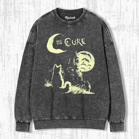 THE CURE CAT SWEATSHIRTS - clothing by TeeHivey.com