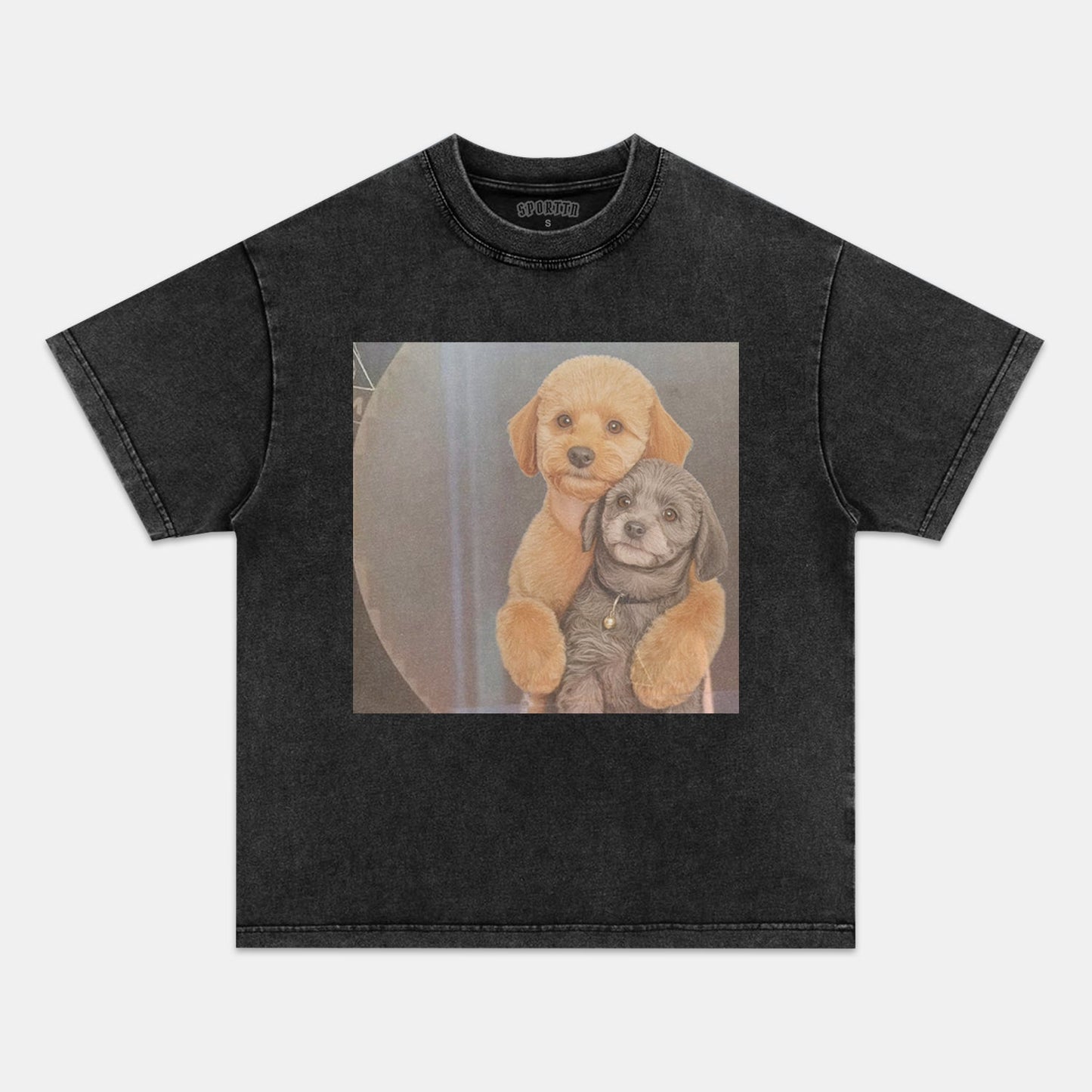 EMBRACING DOG TEE