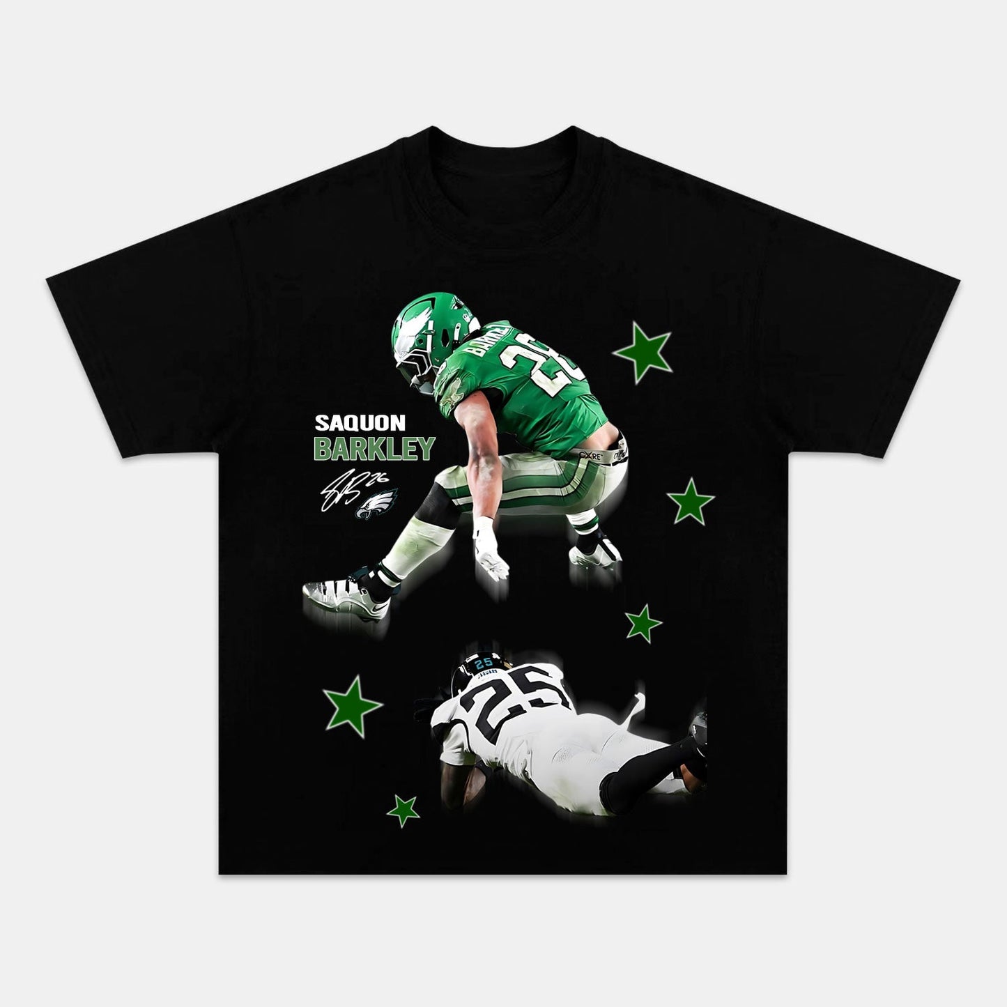 SAQUON BARKLEY V2 TEE - clothing by TeeHivey.com (Image 1)
