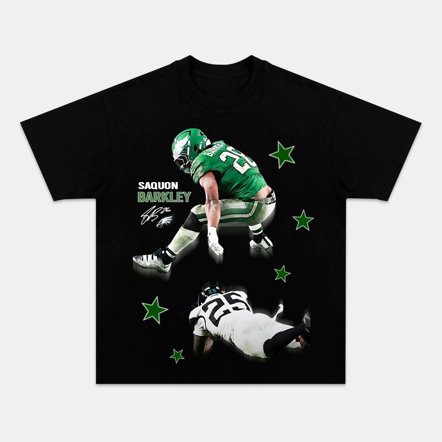 SAQUON BARKLEY V2 TEE - clothing by TeeHivey.com (Image 1)