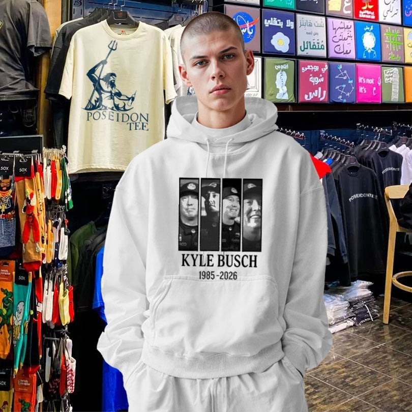 Rip Kyle Busch 1985-2026 Kyle Busch Tribute T-shirt
