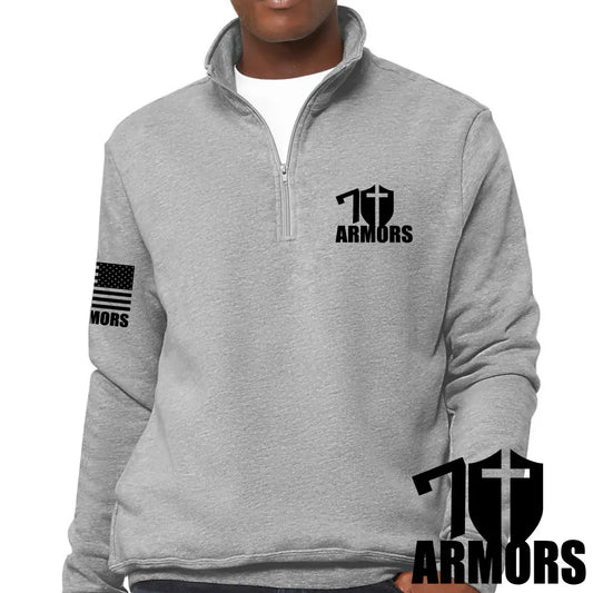 7 ARMORS QUARTER-ZIP SWEATSHIRT