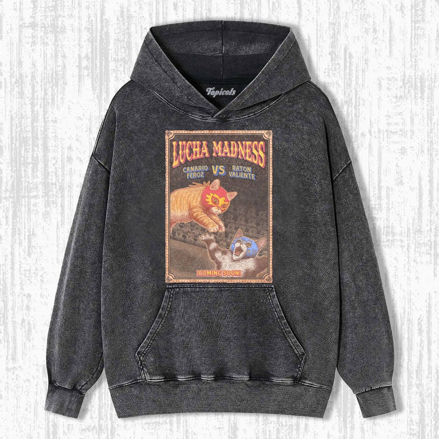 LUCHA MADNESS T-SHIRT - clothing by TeeHivey.com (Image 3)
