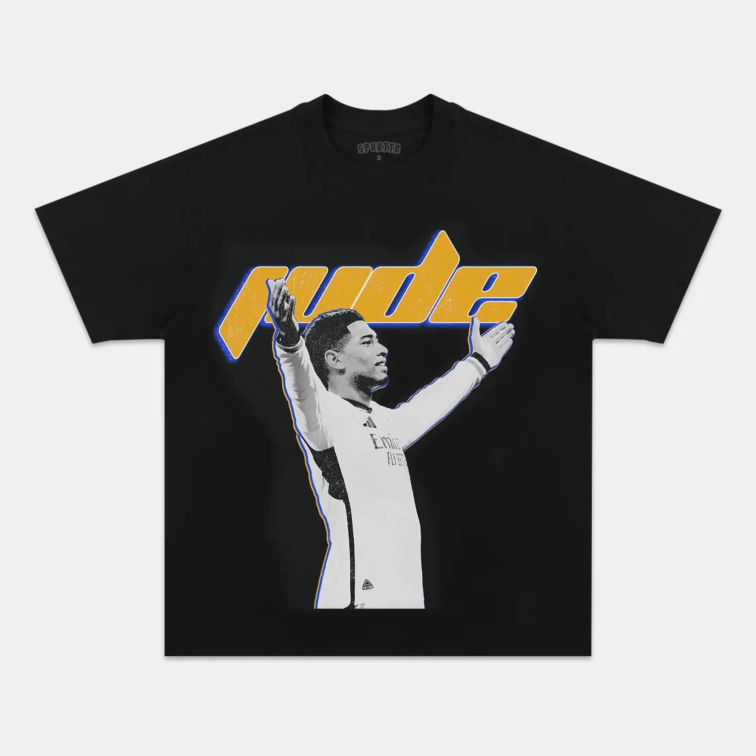JUDE BELLINGHAM Y2K TEE Style001 - clothing by TeeHivey.com (Image 1)
