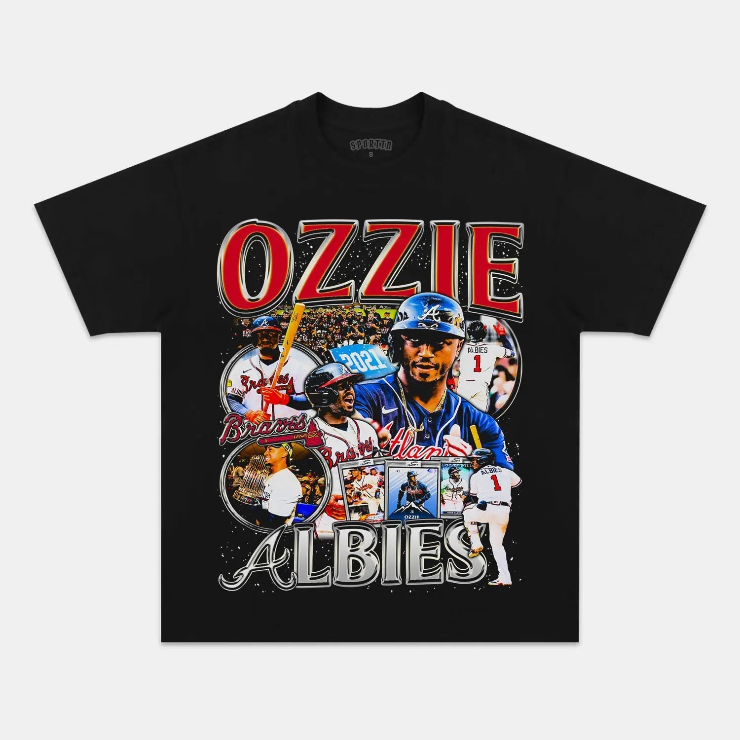 OZZIE ALBIES TEE - clothing by TeeHivey.com (Image 1)
