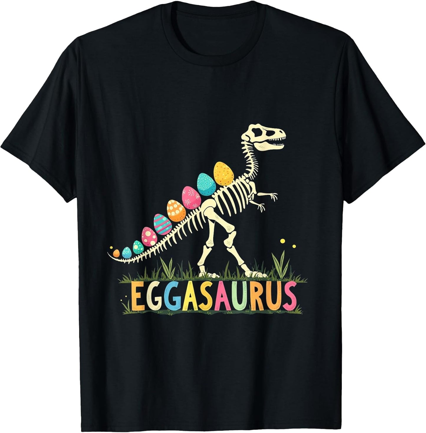 EGGASAURUS Dinosaur Easter Eggs T-Shirt