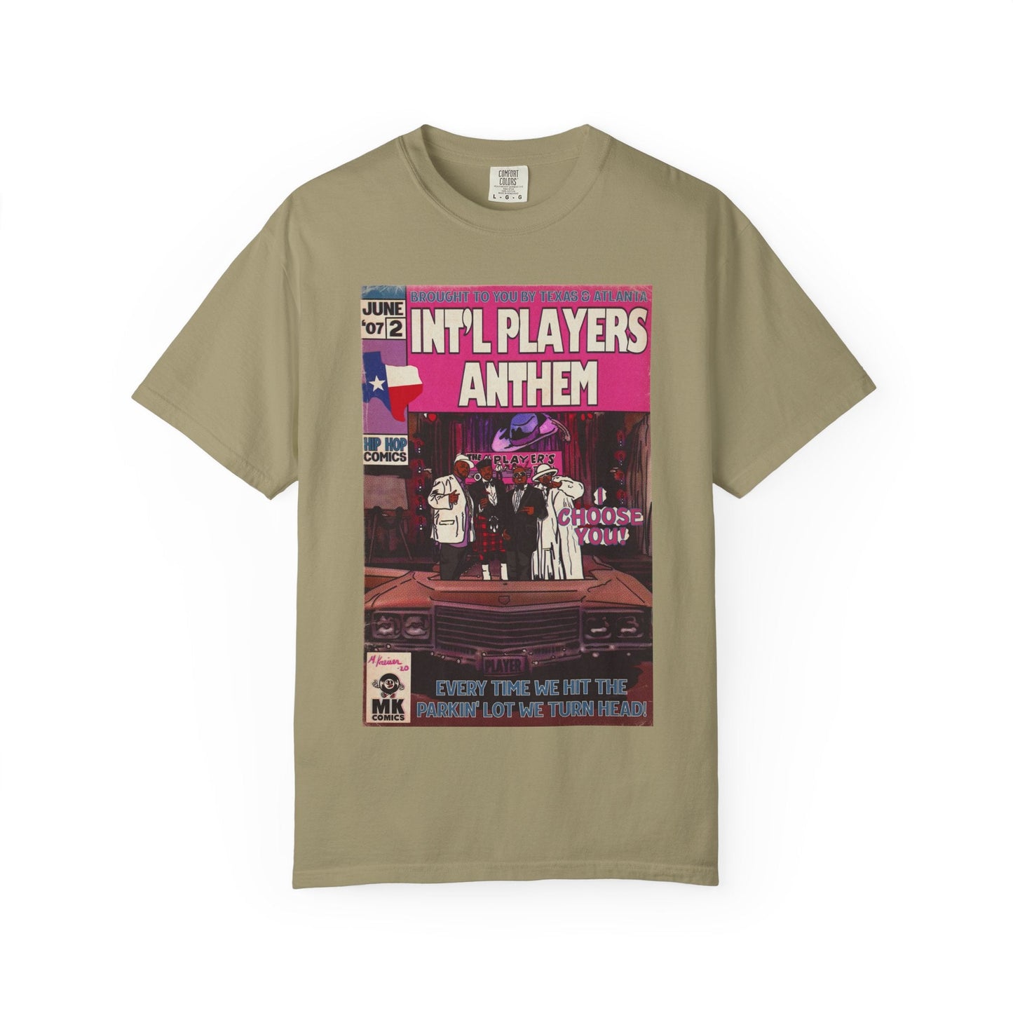 Intâ€™l Players Anthem - Unisex Comfort Colors T-shirt
