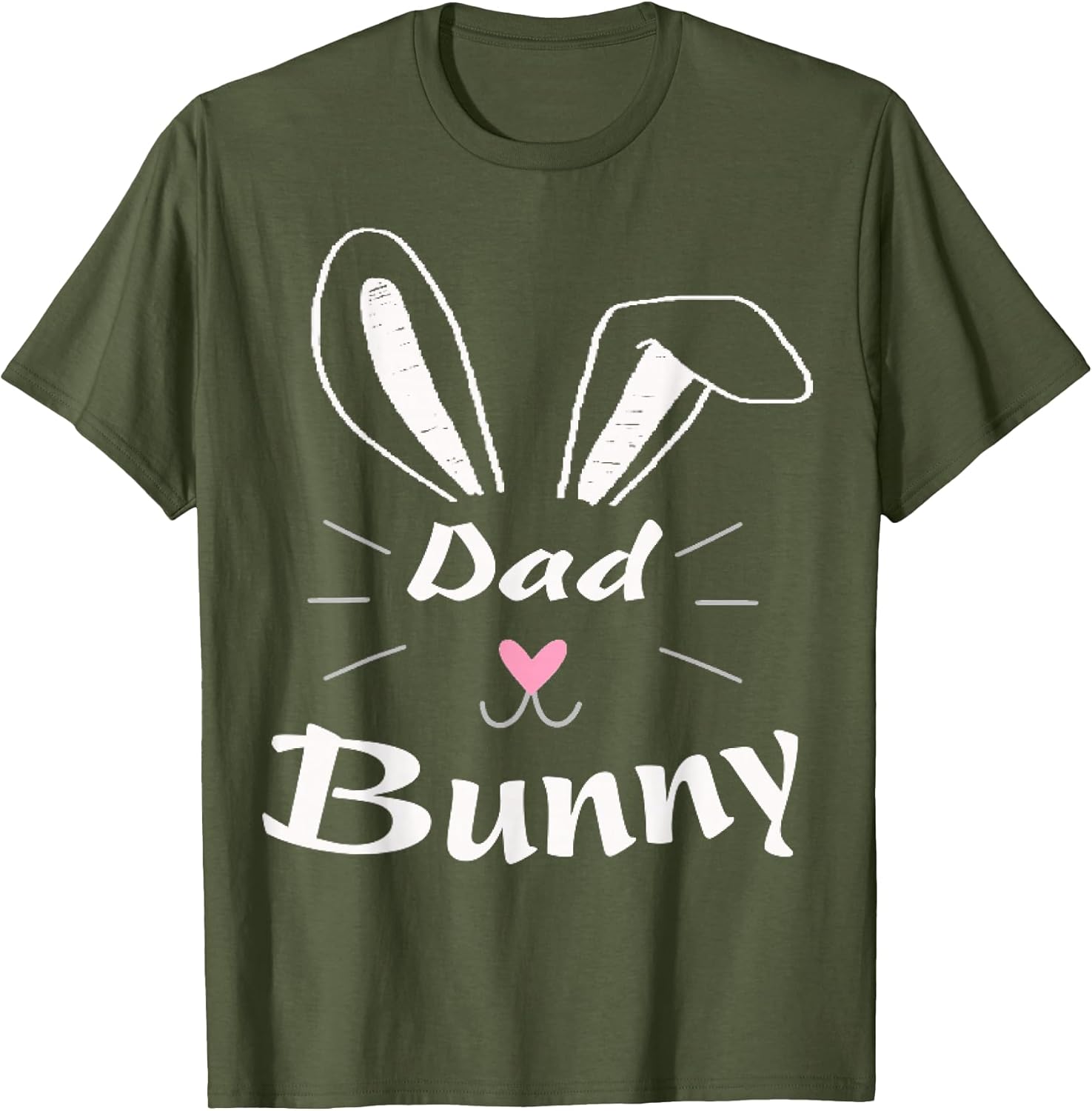 Easter Day Dad Bunny Ear Rabbit Dad Gift Father Day Vintage T-Shirt