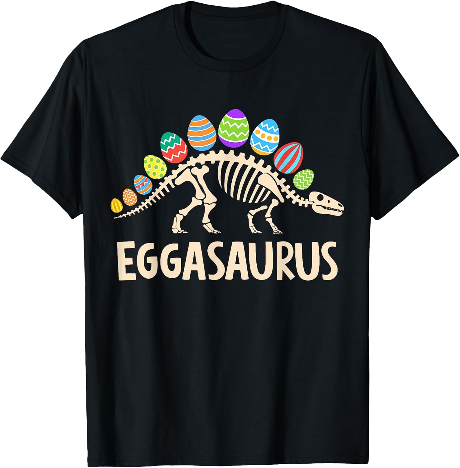 Eggasaurus dinosaur for easter kids toddler T-Shirt