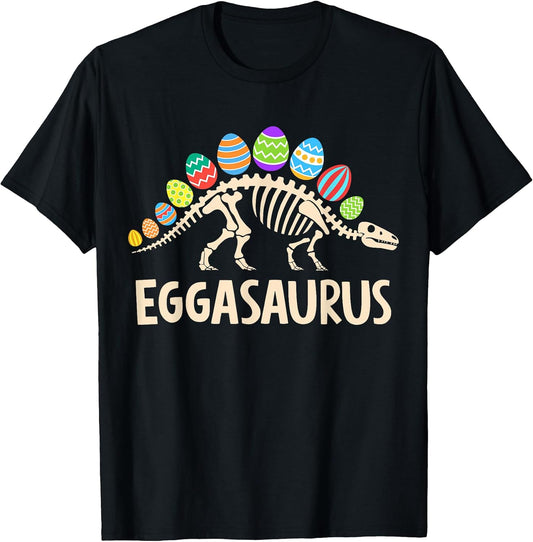 Eggasaurus dinosaur for easter kids toddler T-Shirt