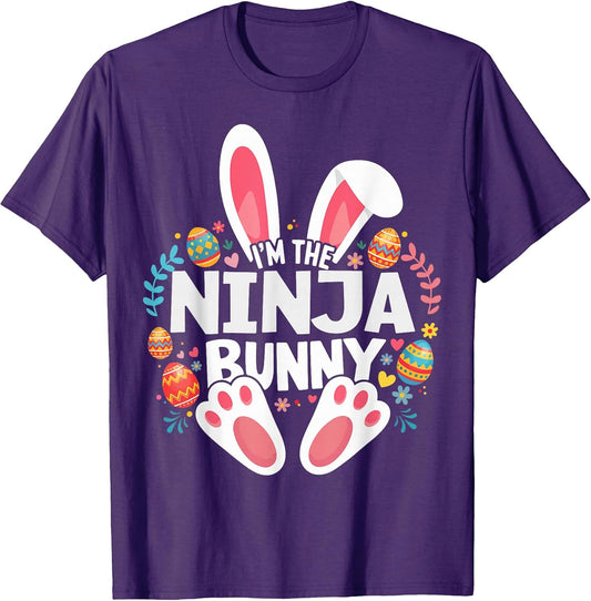 I'm The Ninja Bunny Matching Easter Family T-Shirt