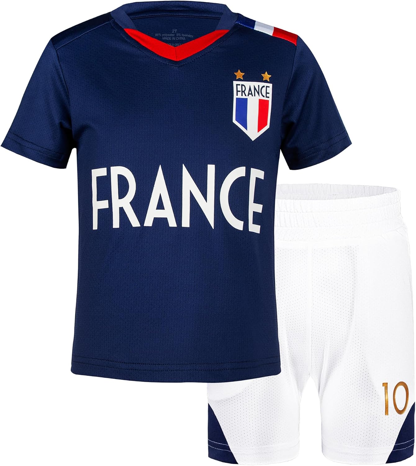 Cnins Kids Soccer Jersey Kit for Boys & Girls- Breathable & Quick-Dry - Youth Soccer Football Training Gifts (2T-14Y)