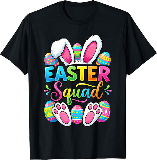 Easter Squad Family Matching Couple Easter Men Women Kids T-Shirt