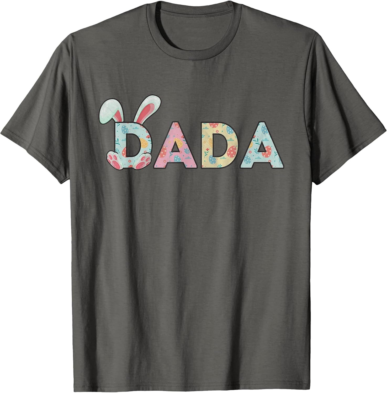 Happy Easter Day Dada Bunny Matching Family Easter Party T-Shirt