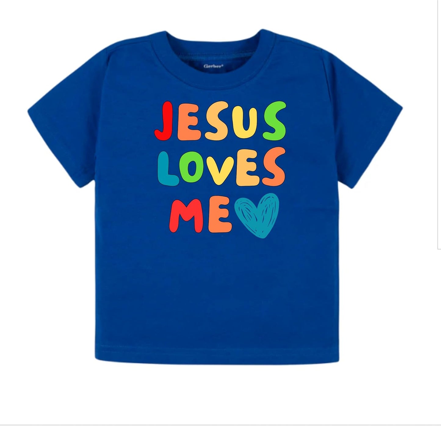 Jesus Loves Me Christian Long Sleeve Shirt for Girls Boys Faith Gift - Jesus T-Shirt