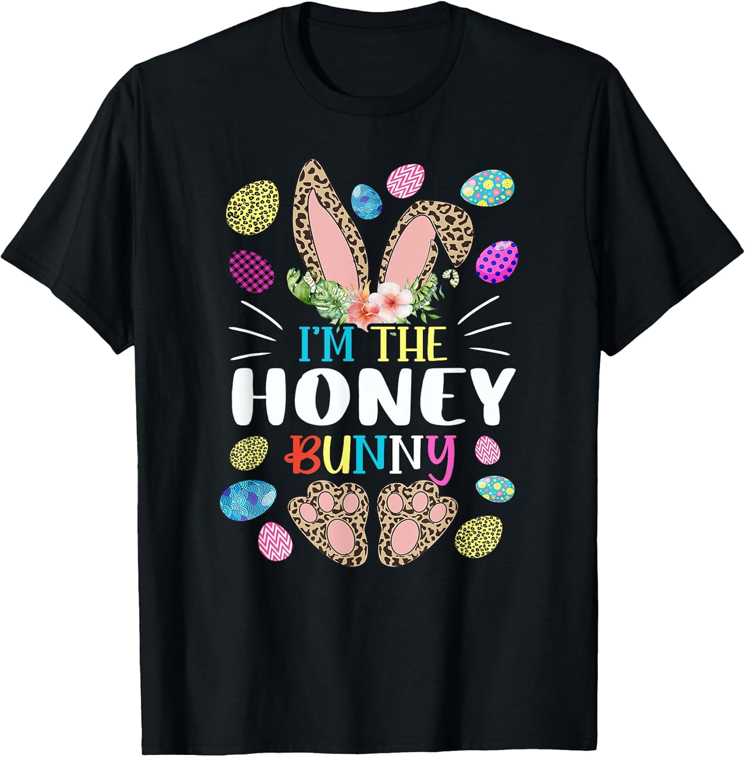 The Honey Bunny Matching Family Easter Party T-Shirt