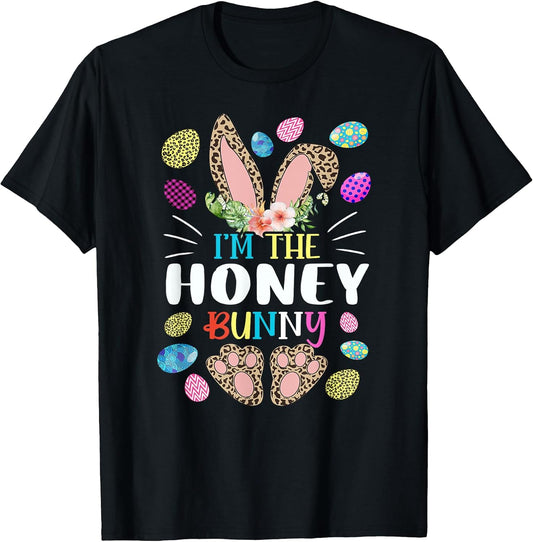 The Honey Bunny Matching Family Easter Party T-Shirt