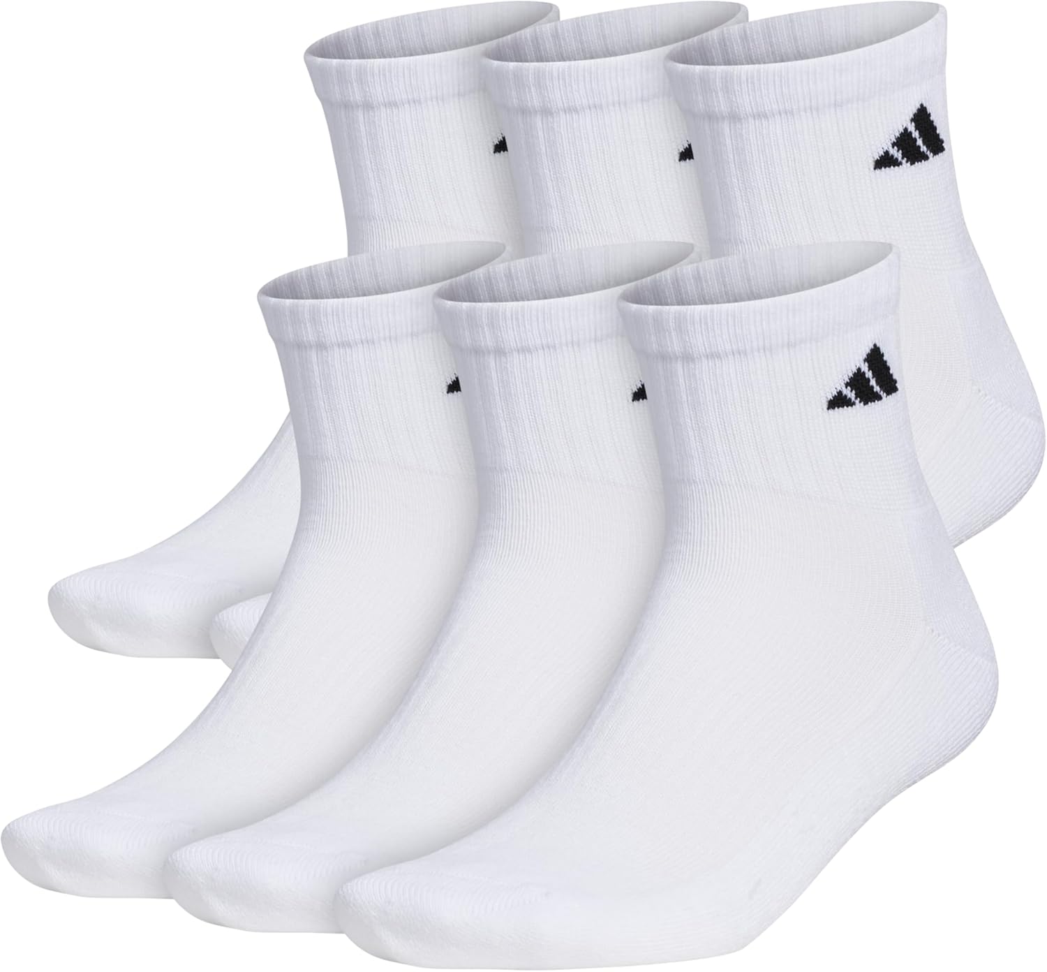 Men's Athletic Cushioned 6-Pack Quarter