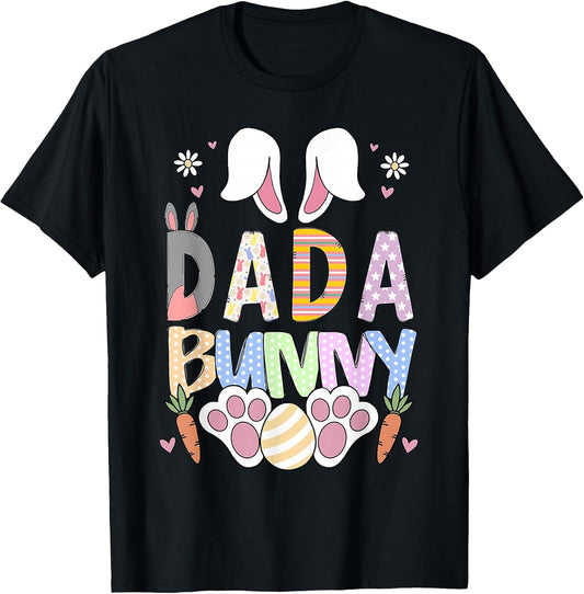 Dada Bunny Ears Easter Family Matching T-Shirt