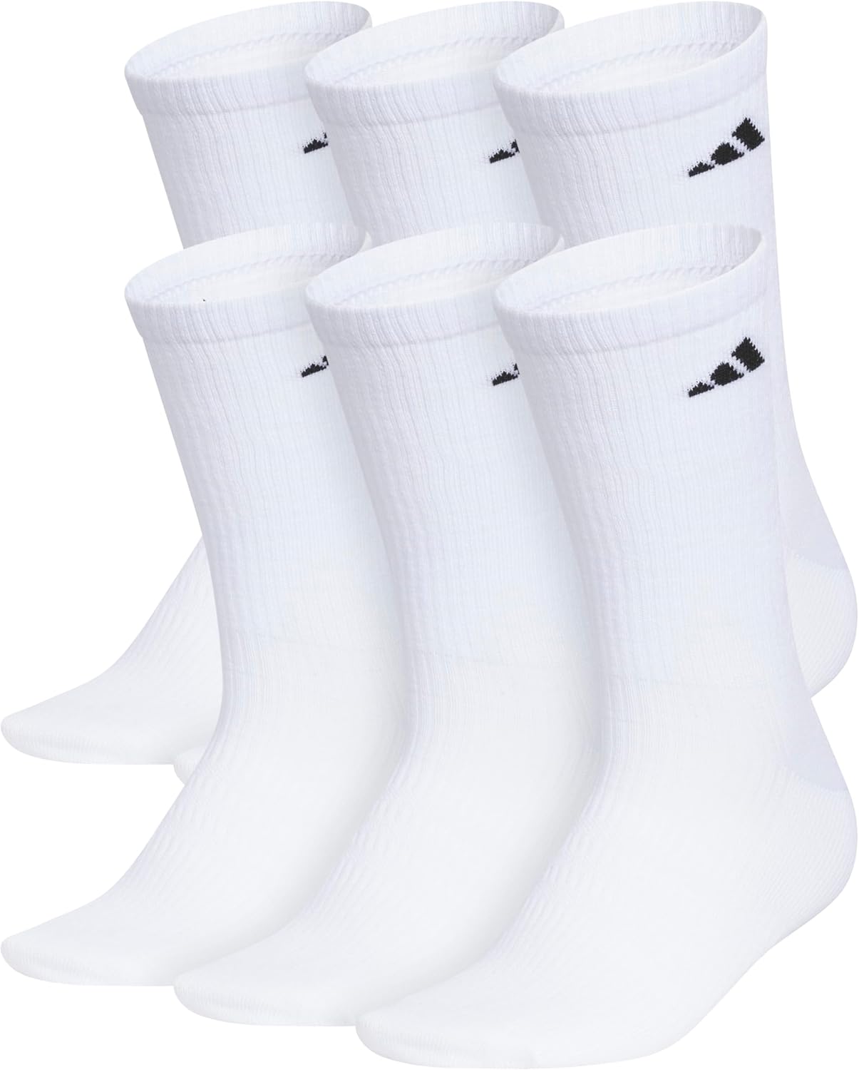 Men's Superlite Crew Socks (6 Pairs) Lightweight & Breathable