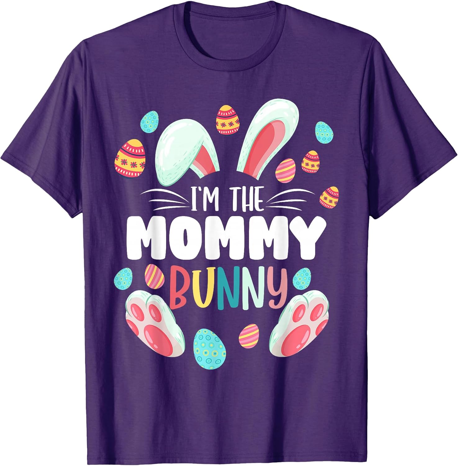 I'm The Mommy Bunny Matching Family Easter Party T-Shirt