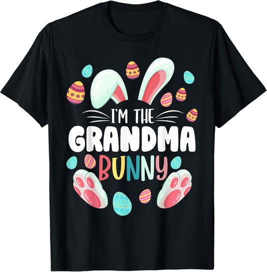 I'm The Grandma Bunny Matching Family Easter Party T-Shirt