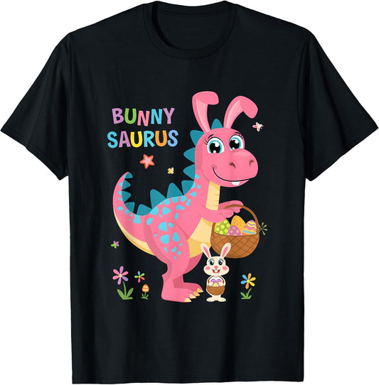 Bunnysaurus Dinosaur Easter Celebration T-Shirt