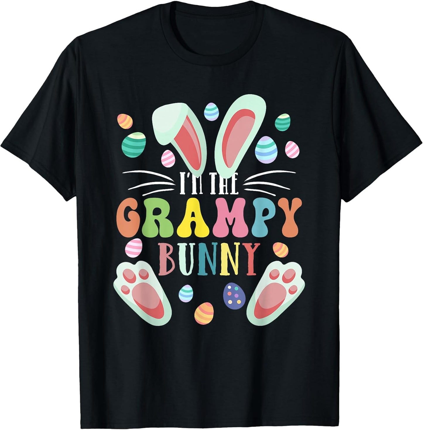 I'm The Grampy Bunny Funny Easter Day Family Matching T-Shirt