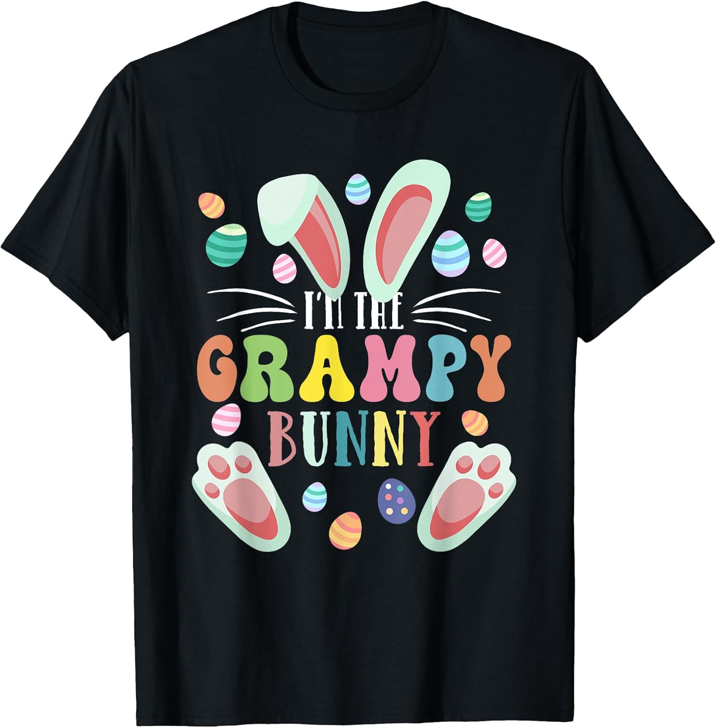 I'm The Grampy Bunny Funny Easter Day Family Matching T-Shirt
