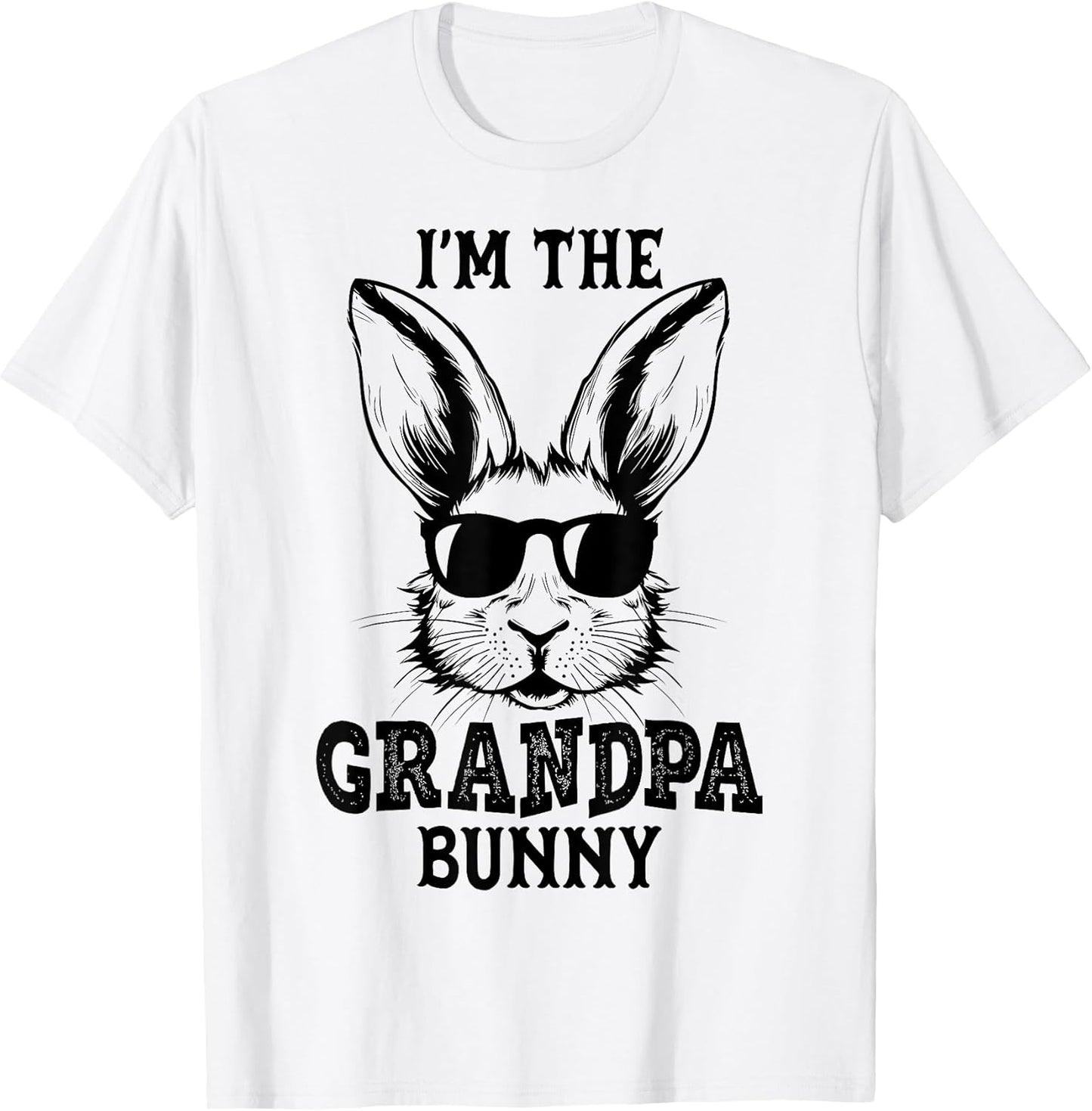 Grandpa Bunny Matching Family Group Easter Day Gifts T-Shirt
