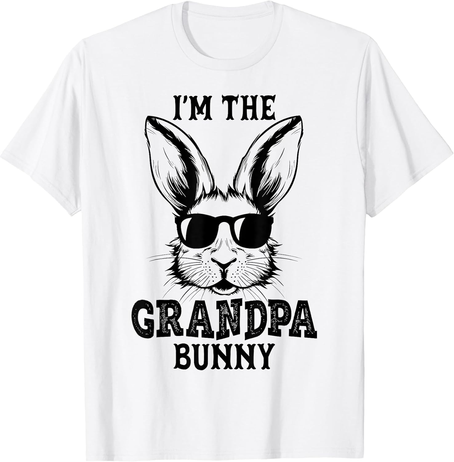 Grandpa Bunny Matching Family Group Easter Day Gifts T-Shirt