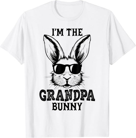 Grandpa Bunny Matching Family Group Easter Day Gifts T-Shirt