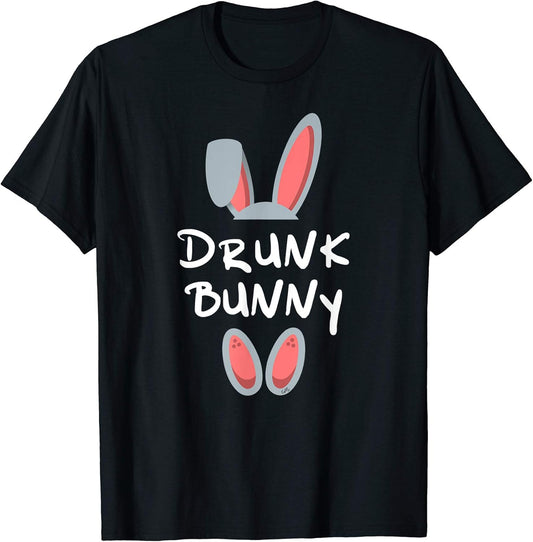 Drunk Bunny Easter Gift Group Matching Family Easter Bunny T-Shirt