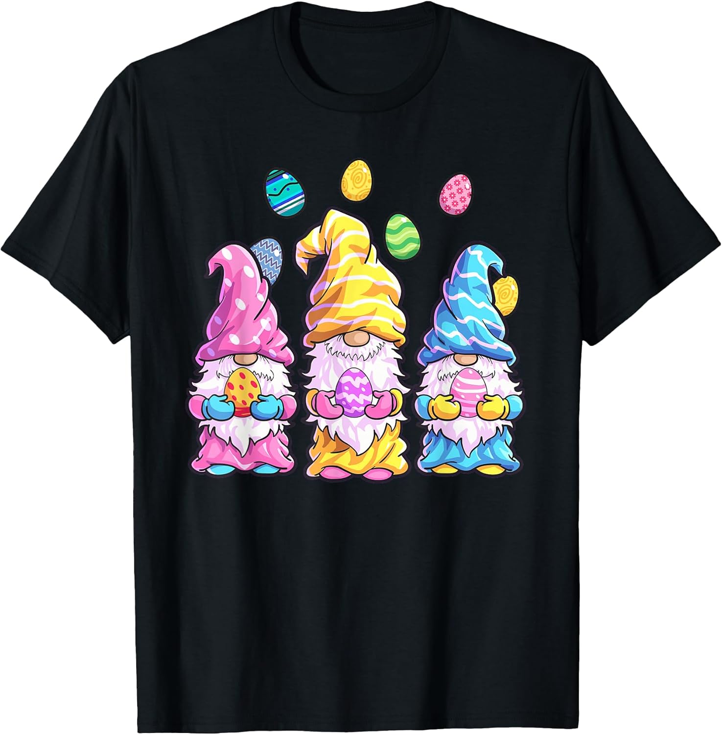 Gnome Easter Shirt Women Easter Outfit Easter Girls T-Shirt