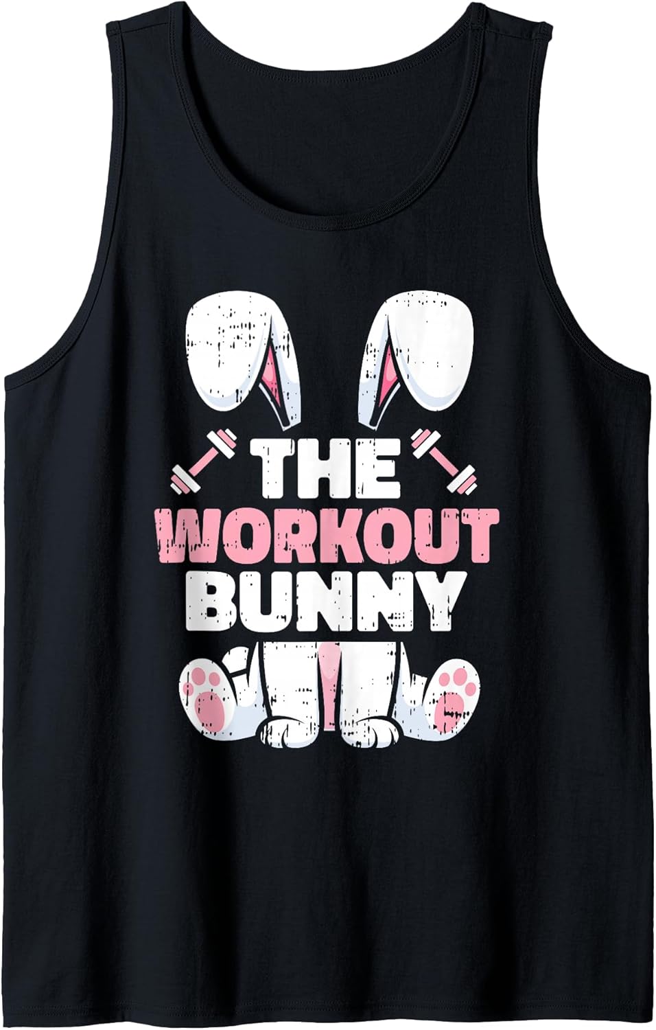 Workout Bunny Easter Family Matching Spring Men Women Kids Tank Top