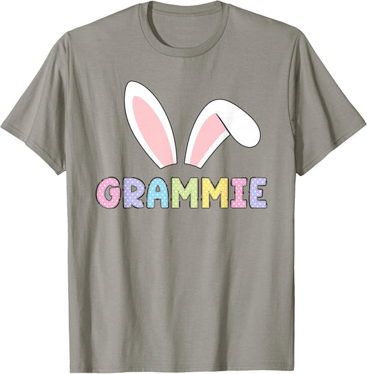Cute Grammie Happy Easter Bunny Matching Family Outfit T-Shirt