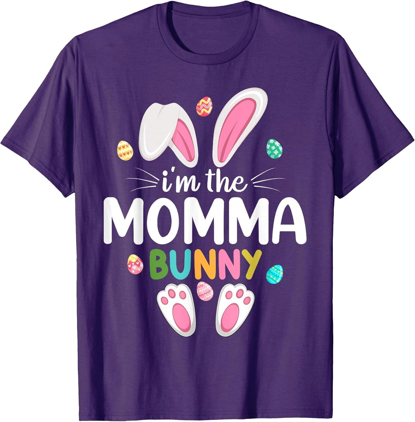 I'm The Momma Bunny Matching Family Easter T-Shirt
