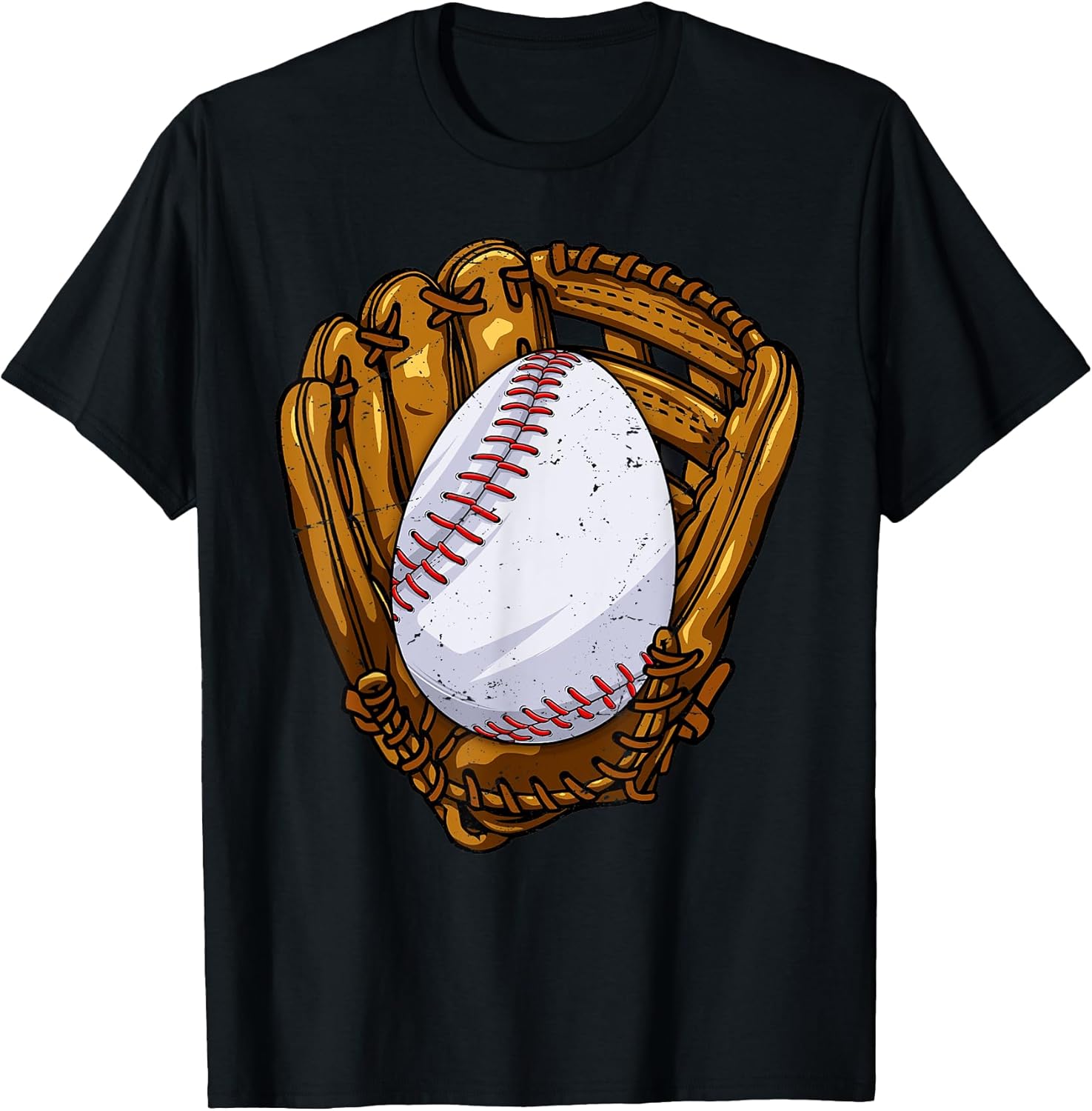 Funny Easter Egg Baseball Egg Hunting Easter Day Men Boys T-Shirt