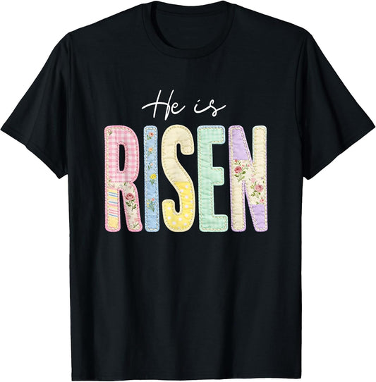 He is Risen Easter Day Christian Gift T-Shirt