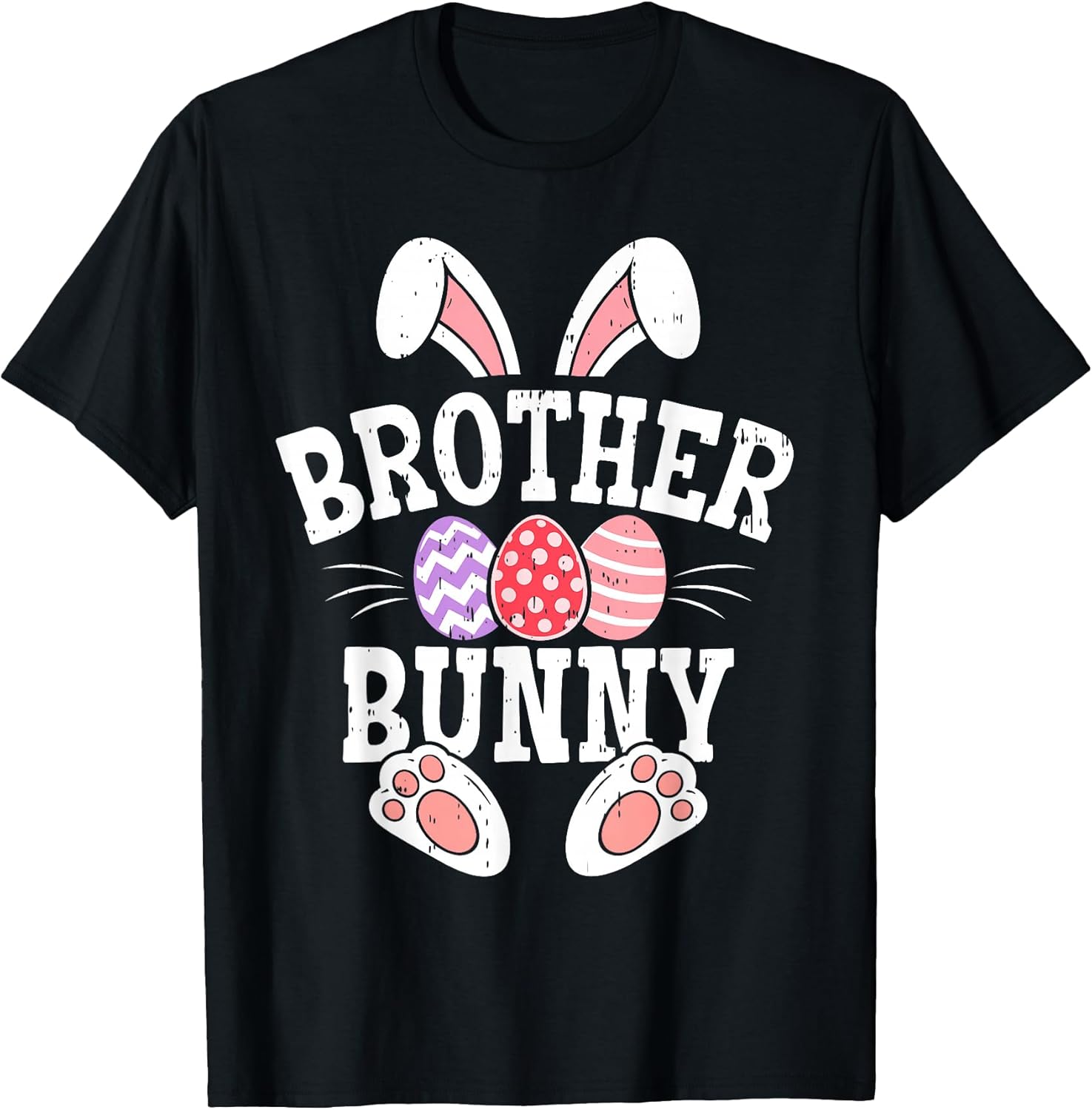 Brother Bunny Happy Easter Day Matching Family Easter Eggs T-Shirt