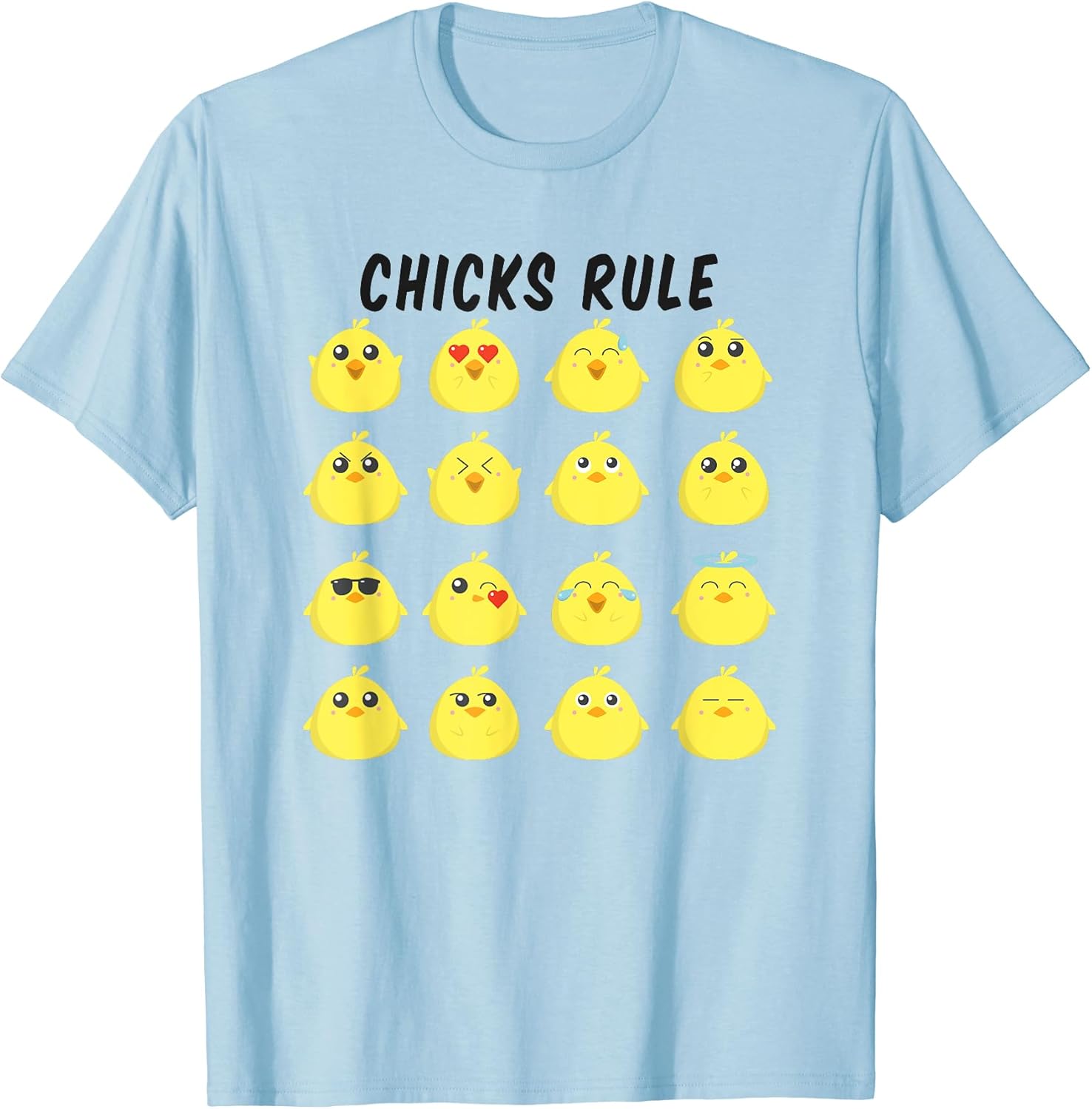 Chicks RULE Happy Easter Celebration Kids T-shirt