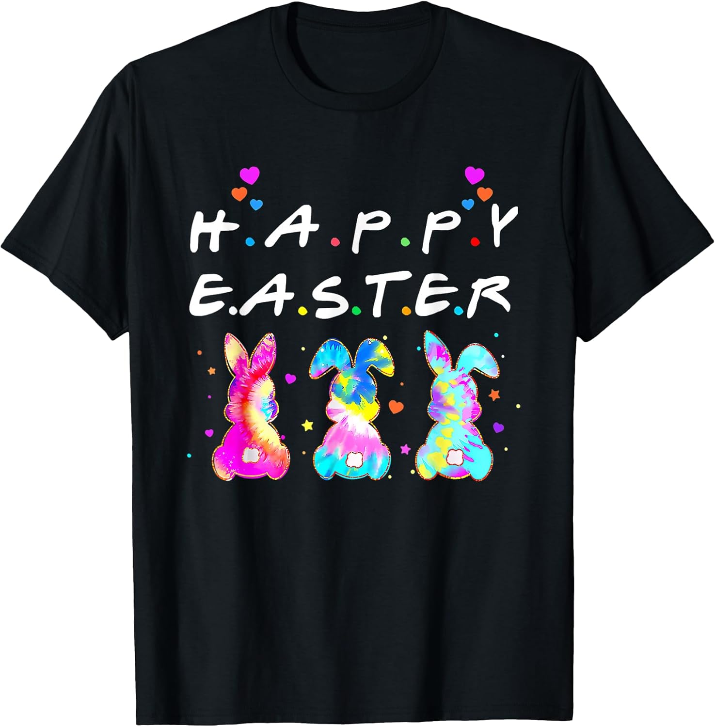 Happy Easter Cute Bunny Family Matching Easter 2025 Clothing T-Shirt