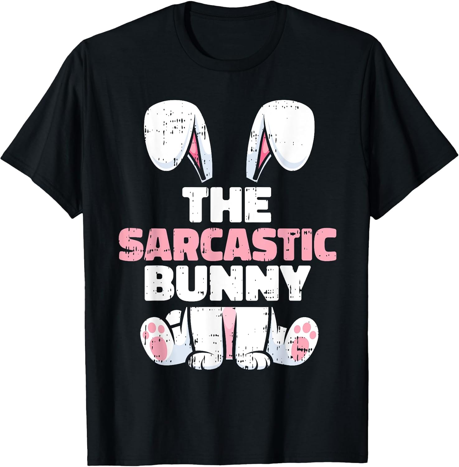 The Sarcastic Bunny Easter Family Matching Funny Spring T-Shirt