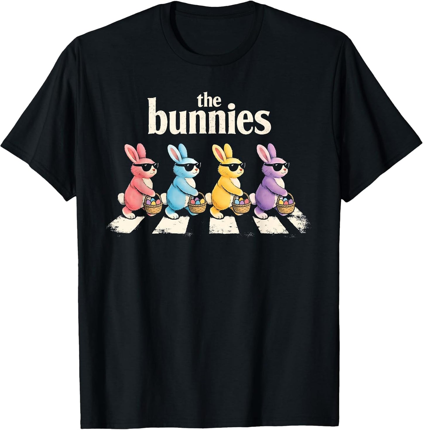 Retro Easter Bunny Funny Easter T-Shirt