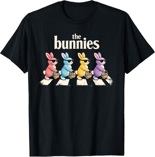 Retro Easter Bunny Funny Easter T-Shirt