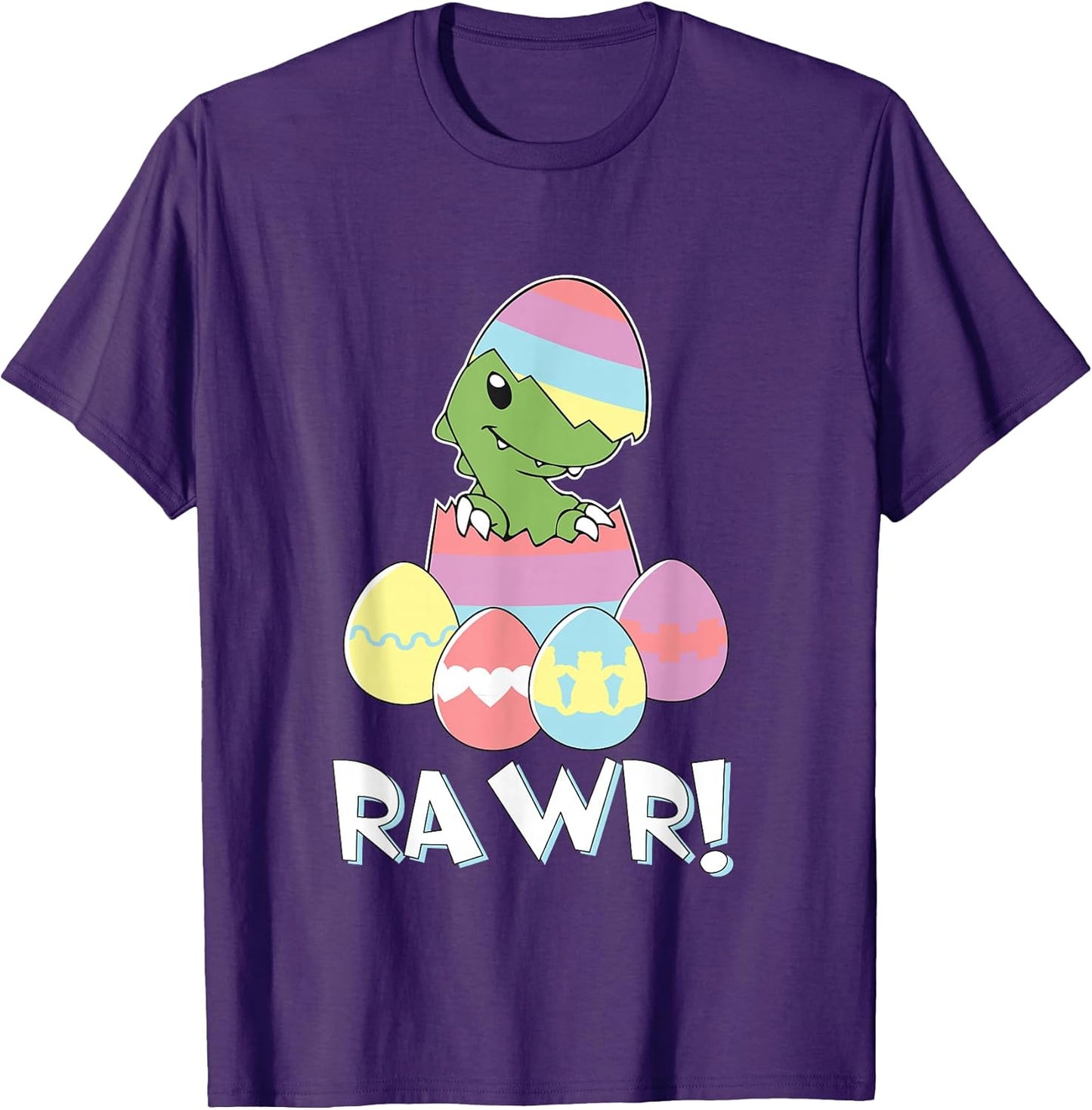 Easter Egg Hunter Dinosaur Dino Easter T-Rex Rabbit Bunny T-Shirt