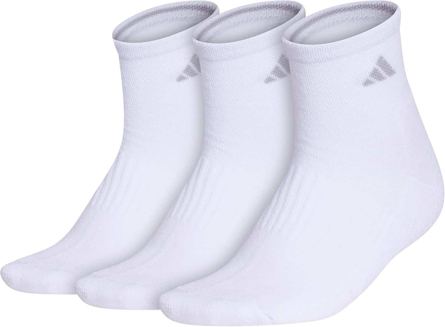 Cushioned Quarter Ankle Socks 3-Pairs Durable & Comfortable